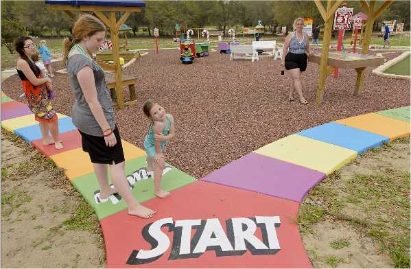 Play CandyLand outdoors at this Orlando area luxury vacation rental