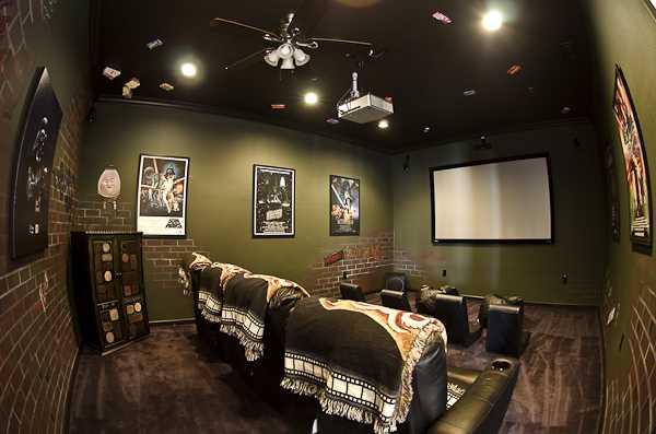 Home Theater at Orlando Area Vacation Home Rental
